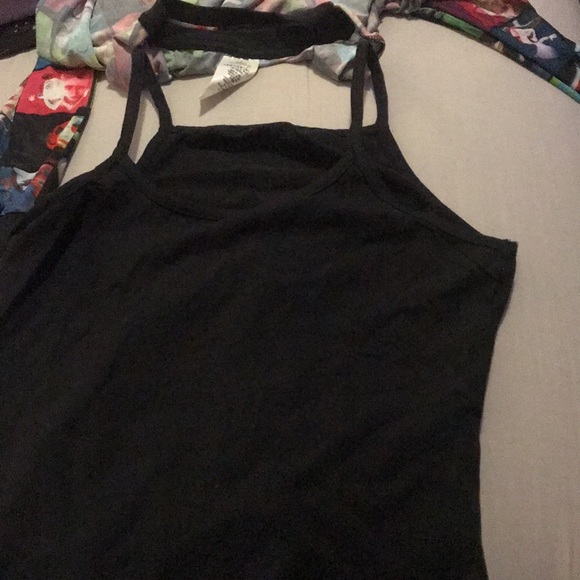 DISNEY Nightmare Before Christmas Long Sleeve Stretch Top w Tank Liner small - Picture 5 of 5